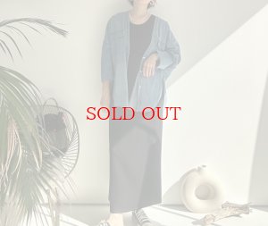 画像4: ●大人気シリーズ●大人っぽいデニムシャツ【LIVEご紹介アイテム】●ノーカラーデニムシャツ