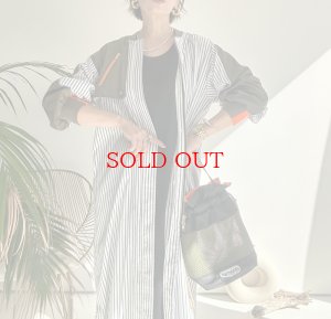 画像5: ●シャツワンピとしてもアウターとしても使える●【LIVEご紹介アイテム】●MA－1デザインシャツワンピ