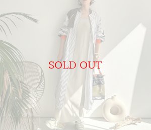 画像7: ●シャツワンピとしてもアウターとしても使える●【LIVEご紹介アイテム】●MA－1デザインシャツワンピ