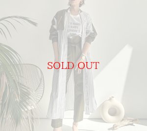 画像6: ●シャツワンピとしてもアウターとしても使える●【LIVEご紹介アイテム】●MA－1デザインシャツワンピ