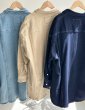 画像4: ◆ストレッチが効いて着心地抜群!!●受注●【LIVEご紹介アイテム】●オーバーデニムシャツジャケット (4)