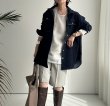 画像18: ◆ストレッチが効いて着心地抜群!!●受注●【LIVEご紹介アイテム】●オーバーデニムシャツジャケット (18)
