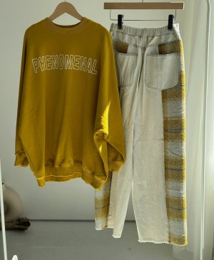 画像3: ●他には無いデザイン●【LIVEご紹介アイテム】チェックドッキングデニム