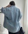 画像25: ◆ストレッチが効いて着心地抜群!!●受注●【LIVEご紹介アイテム】●オーバーデニムシャツジャケット (25)