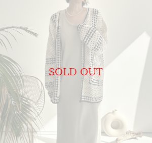 画像8: ●SALE●【LIVEご紹介アイテム】クロシェカーディガン