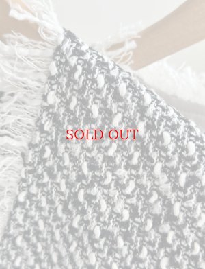 画像23: ●SALE●【12/16 LIVEアイテム】●低身長さんも高身長さんもバランスよく着れるツイードベスト●（ブラック×ホワイト）