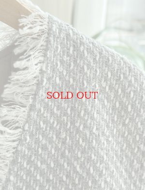 画像24: ●SALE●【12/16 LIVEアイテム】●低身長さんも高身長さんもバランスよく着れるツイードベスト●（ブラック×ホワイト）