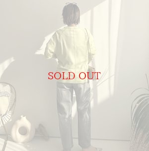 画像6: ●伸びーるシアー●差し色にも可愛いゆるっとシア―トップス●【LIVEご紹介アイテム】●ライムカラーストレッチシア―トップス