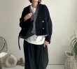 画像3: ●サンプルSALE●【7/8 LIVEアイテム】●低身長さんも高身長さんもバランスよく着れるツイードベスト (3)