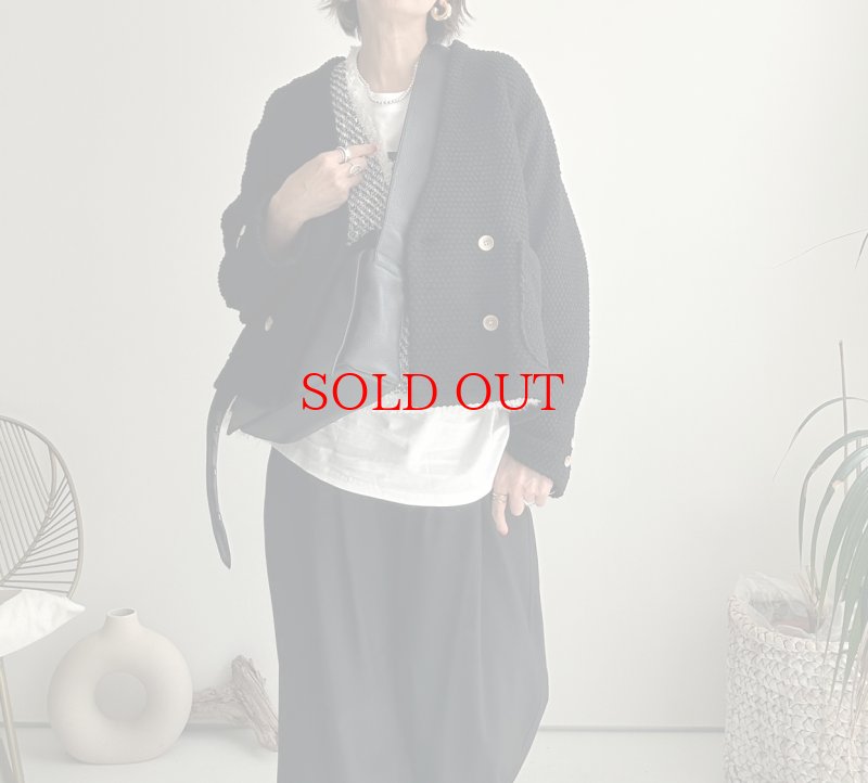 画像3: ●サンプルSALE●【7/8 LIVEアイテム】●低身長さんも高身長さんもバランスよく着れるツイードベスト (3)