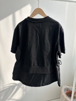 画像1: ⚫︎SALE⚫︎【LIVE ご紹介アイテム】MA-1ドッキングハーフスリーブスエット