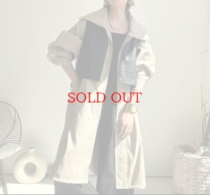 画像17: ●レイヤードしてロングシーズン楽しめる●【LIVEご紹介アイテム】●BIGカラーオーバーコート