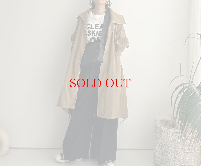 画像4: ●レイヤードしてロングシーズン楽しめる●【LIVEご紹介アイテム】●BIGカラーオーバーコート (4)