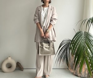 画像11: ●限定SALE●カーデライクオーバージャケットシリーズ●【LIVEご紹介アイテム】ワイドパンツ