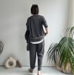 画像4: ●限定SALE●カーデライクオーバージャケットシリーズ●【LIVEご紹介アイテム】スエットライクプルオーバー (4)