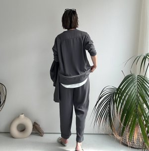 画像4: ●限定SALE●カーデライクオーバージャケットシリーズ●【LIVEご紹介アイテム】スエットライクプルオーバー