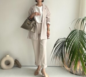 画像20: ●限定SALE●カーデライクオーバージャケットシリーズ●【LIVEご紹介アイテム】テーパードパンツ