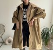 画像23: ●レイヤードしてロングシーズン楽しめる●【LIVEご紹介アイテム】●BIGカラーオーバーコート (23)