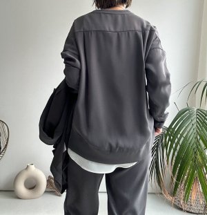 画像6: ●限定SALE●カーデライクオーバージャケットシリーズ●【LIVEご紹介アイテム】スエットライクプルオーバー