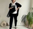 画像15: ●LAMERライブのマストアイテム◎激推し認定◎【LIVEご紹介アイテム】カーデの気軽さで羽織れちゃうジャケット!?●カーデライクオーバージャケット（ブラック/チャコール） (15)