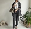 画像1: ●限定SALE●カーデライクオーバージャケットシリーズ●【LIVEご紹介アイテム】テーパードパンツ (1)