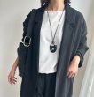 画像4: ◆新色追加●秋冬コーデのポイントに●【LIVEご紹介アイテム】●本革コードデザインネックレス (4)