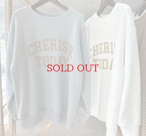 画像4: ●SALE●【12/13 LIVEアイテム】あったか裏素材◎裏起毛カラーロゴスエット