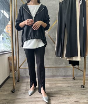 画像5: ●センタースリットで脚長見え●【LIVEアイテム】●ジップスリットレギパン（裏起毛なし）