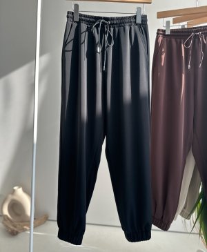 画像13: ●大人っぽとろみ素材と美シルエット●【3/24 LIVEご紹介アイテム】とろみジョガーパンツ