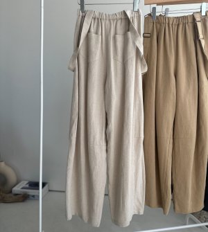 画像9: ●サロペとしてもパンツとしても使える◎【3/24 LIVEご紹介アイテム】●2wayリネンカーブサロペ