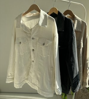 画像4: 【2/19 LIVEご紹介アイテム】素敵すぎる!!大人Gジャン登場●リネンミックスオーバーGジャン/ジャケット