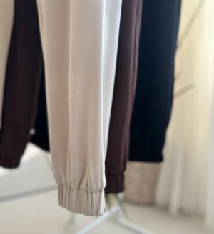画像8: ●大人っぽとろみ素材と美シルエット●【3/24 LIVEご紹介アイテム】とろみジョガーパンツ