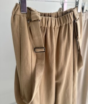 画像11: ●サロペとしてもパンツとしても使える◎【3/24 LIVEご紹介アイテム】●2wayリネンカーブサロペ