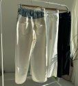 画像10: ●在庫限り●1日半のみの超短期販売●月曜朝9時まで●【6/6 LIVEご紹介アイテム】●美ライン!!履き心地楽ちん◎Wウエストドッキングデザインデニム
