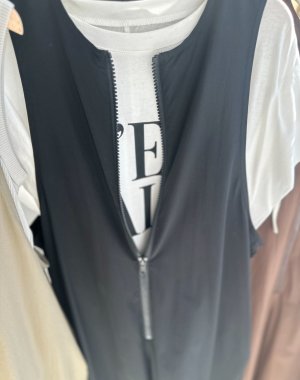 画像6: ●SALE●メーカー在庫限り●【3/31 LIVEアイテム】●ストレッチナイロンで伸縮性◎●ジップデザインオールインワン