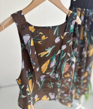 画像19: ●【2/11 LIVEご紹介アイテム】●前後2wayで着られる◎全色素敵!!なヴィンテージライクフラワービスチェトップス