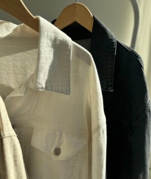 画像7: 【2/19 LIVEご紹介アイテム】素敵すぎる!!大人Gジャン登場●リネンミックスオーバーGジャン/ジャケット