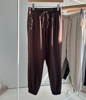 画像12: ●大人っぽとろみ素材と美シルエット●【3/24 LIVEご紹介アイテム】とろみジョガーパンツ