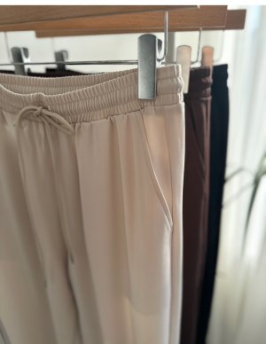 画像4: ●大人っぽとろみ素材と美シルエット●【3/24 LIVEご紹介アイテム】とろみジョガーパンツ