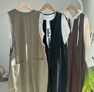 画像11: ●SALE●メーカー在庫限り●【3/31 LIVEアイテム】●ストレッチナイロンで伸縮性◎●ジップデザインオールインワン