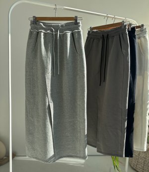 画像5: 【2/22 LIVEご紹介アイテム】美ライン!!大人のスエットスカート●スエットライクナロースカート