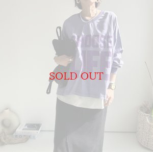 画像10: ●20日で締切●BIGロゴが可愛い【LIVEご紹介アイテム】●BIGロゴVネックトップス