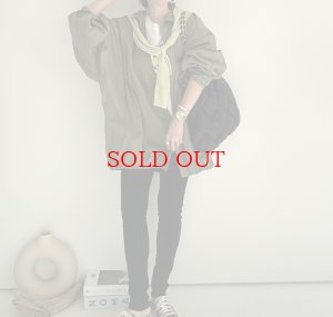 画像9: ◆オーバーシルエットが可愛いオトナっぽカーキアウター【LIVEご紹介アイテム】●オーバーカーキブルゾン