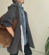 画像7: ● SALE●【LIVEご紹介アイテム】●ウールライクストレッチフーディコート (7)