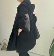 画像12: ● SALE●【LIVEご紹介アイテム】●ウールライクストレッチフーディコート (12)