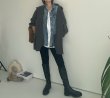 画像8: ● SALE●【LIVEご紹介アイテム】●ウールライクストレッチフーディコート (8)