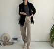 画像21: ●大人っぽとろみ素材と美シルエット●【3/24 LIVEご紹介アイテム】とろみジョガーパンツ (21)