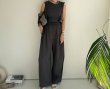画像4: ●限定SALE●サロペとしてもパンツとしても使える◎【6/11LIVEアイテム】●2wayリネンカーブサロペ (4)