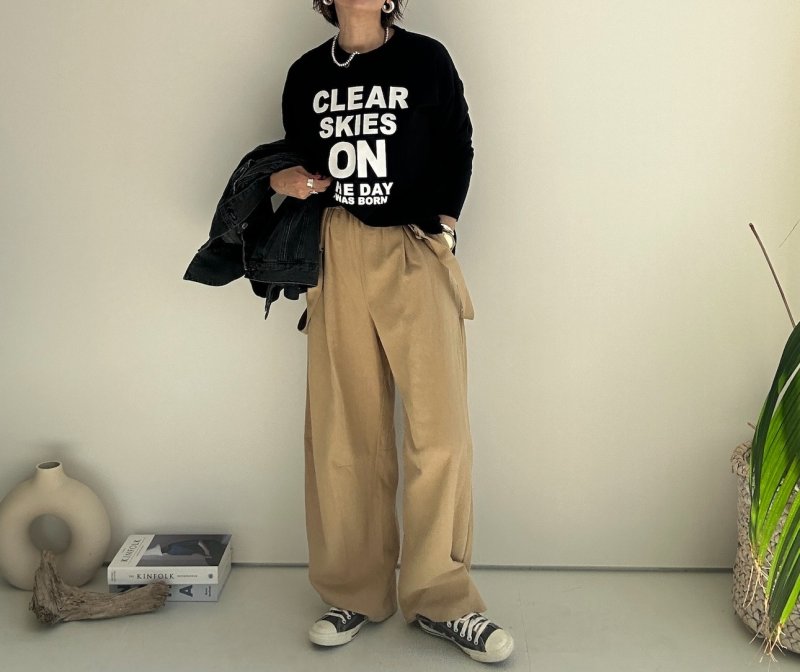 画像31: ●限定SALE●サロペとしてもパンツとしても使える◎【6/11LIVEアイテム】●2wayリネンカーブサロペ (31)