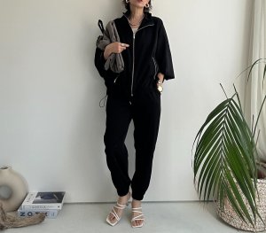 画像29: ●大人っぽとろみ素材と美シルエット●【3/24 LIVEご紹介アイテム】とろみジョガーパンツ